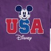Men's - Disney - Mickey Mouse USA Head Short Sleeve Graphic T-Shirt - 2 of 4