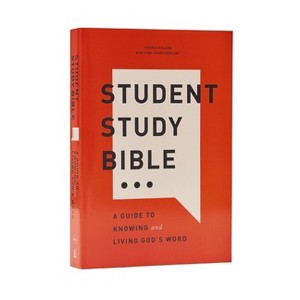 Student Study Bible: A Guide to Knowing and Living God's Word (Nkjv, Softcover, Red Letter, Comfort Print) - by  Thomas Nelson (Paperback) - 1 of 1