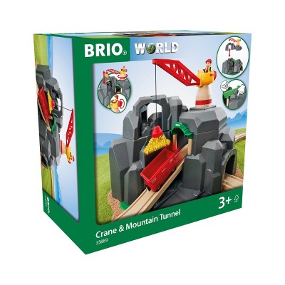 BRIO Crane & Mountain Tunnel 33889