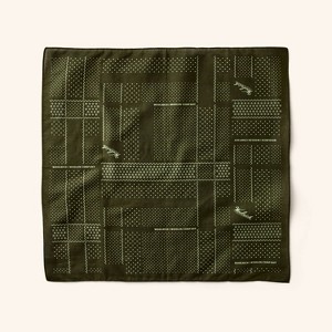 Adult Graphic Print Cotton Bandana - Woolrich x Target Sage Green - 1 of 4