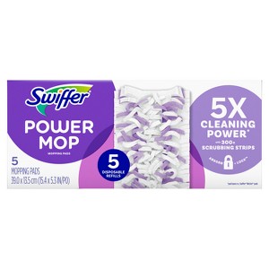 Swiffer Power Mop Multi-Surface Mopping Pad Refills for Floor Cleaning - 1 of 4