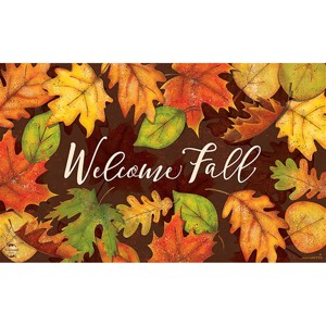 Briarwood Lane Doormat 30x18 Indoor Outdoor Leaf Toss Fall For Fall Doormat - 1 of 4