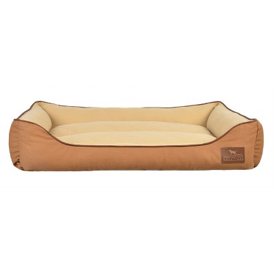 large cuddler dog bed