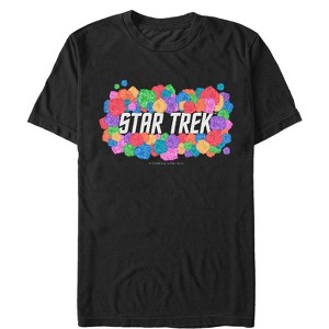 Men's Star Trek: The Original Series Tribbles Rainbow Logo T-Shirt - 1 of 4