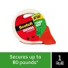 Scotch Tough Grip Moving Tape with Dispenser, 1ct: Heavy Duty Packing Tape for Moving Supplies & Boxes, 1.88" x 1966" - 3 of 4