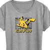 Women's - Pokémon - Pikachu Anime Kanji Short Sleeve Graphic T-Shirt - 2 of 4