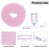 Unique Bargains Plastic Windproof Non-Slip Portable Travel Clothesline 2 Pcs - 2 of 4