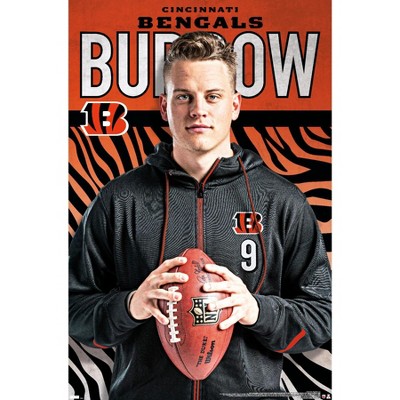 Joe Burrow and Jamar Chase Bengals NFL Wall Art Poster – Aesthetic