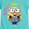 Girls' - Despicable Me Minions - Hippie Lil' Thing Fitted Short Sleeve Graphic T-Shirt - image 2 of 4