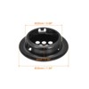 Unique Bargains Stainless Steel Dust-Proof Mesh Hole Circular Soffit Vent 10 Pcs - 2 of 4