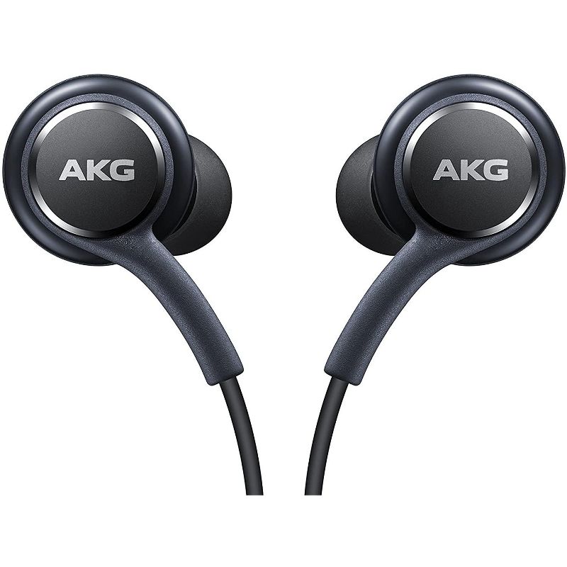Samsung Earphones Tuned by AKG - Grey - S10/S10e/S10s/ S9/S9+/Note 9/S8/S8+ - Bulk Packaging, 1 of 4
