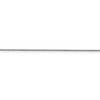 Black Bow Jewelry 1mm 10k White Gold Solid Diamond Cut Cable Chain Necklace - 2 of 4