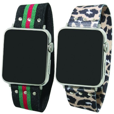 Olivia Pratt Printed Elastic Oversized Strap Apple Watch Band