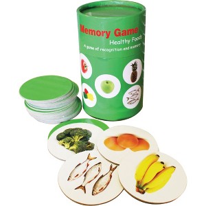 THE FRECKLED FROG Healthy Foods Matching Pairs Game - 1 of 4