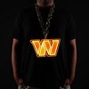 NFL Fan Chain, Big Neon Light Up Team Logo - Washington Commanders - 3 of 4