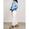 Women's Jocelyn Chambray Bomber Jacket - SKIES ARE BLUE - 2 of 4