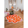 Lany Space Johann Banta Spiral Snake Design Rug - 3 of 4