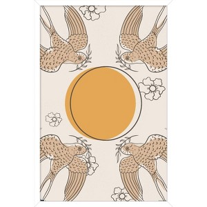 Trends International Birds Fly To The Sun Framed Wall Poster Prints - 1 of 4
