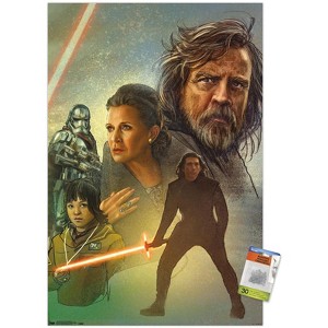 Trends International Star Wars: The Last Jedi - Celebration Mural Unframed Wall Poster Prints - 1 of 4