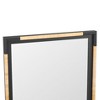Renah Mirror - 23.6" x 36.02" - MRR9016 - Natural/Black - Safavieh - 4 of 4