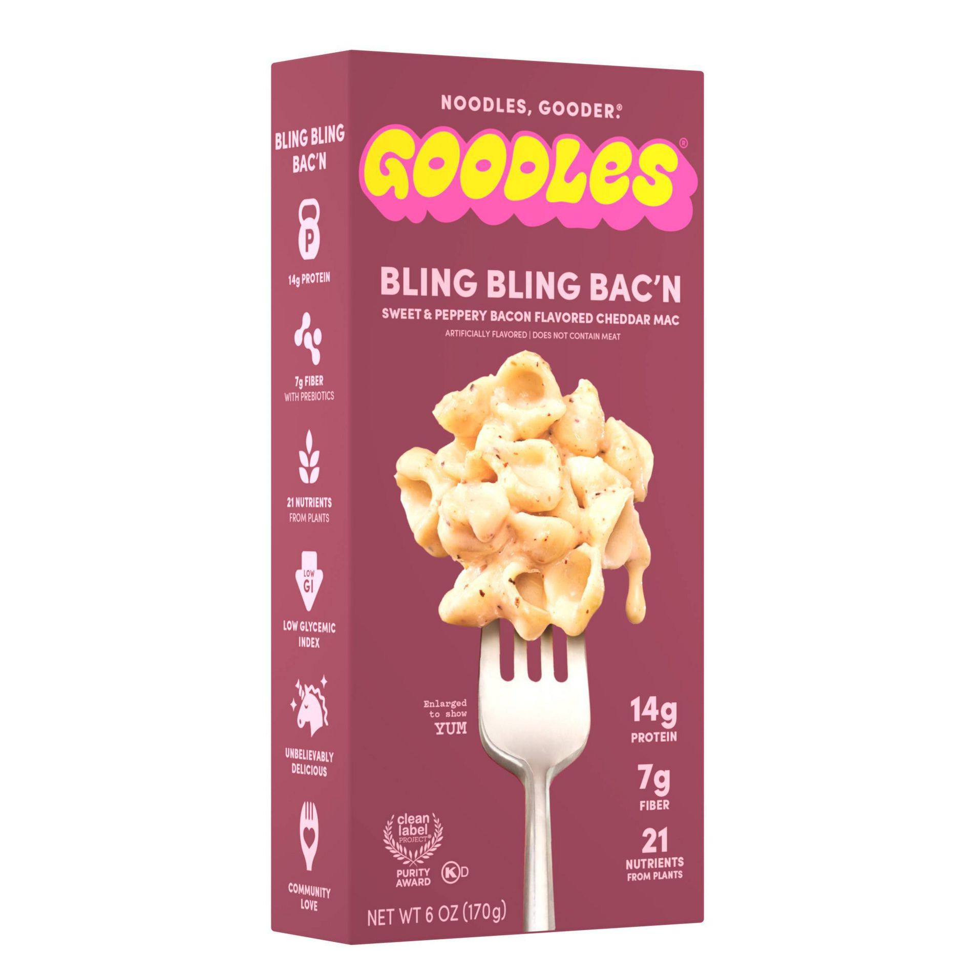 Goodles Bling Bling Bac'n Mac & Cheese - 6oz