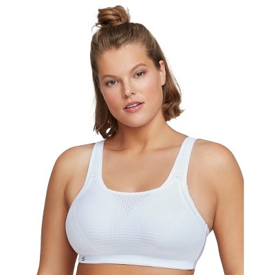 Reggiseno Sportivo Glamorise Custom Control Wireless 1166 – Senza Ferri, Con Pannello Regolabile Per Il Controllo Del Rimbalzo