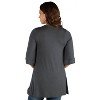 24seven Comfort Apparel Women's Maternity Open Front Cardigan - 3 of 4