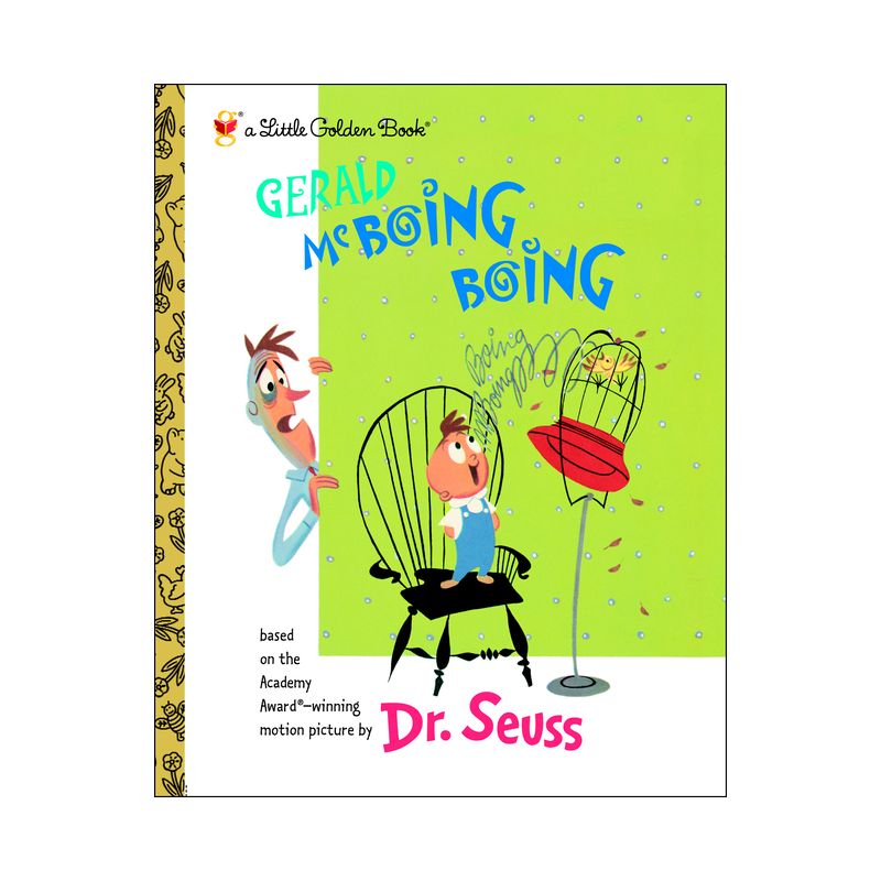 Gerald McBoing Boing - (Little Golden Book) by  Dr Seuss (Hardcover), 1 of 2