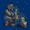 Men's Design By Humans Coral Garden By moisescudero T-Shirt - 2 of 3