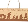 Silver Buffalo The Lord Of The Rings The Fellowship Framed Wooden Sign | 20 x 5 Inches - 3 of 4