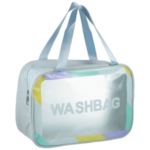 Unique Bargains Convenient Clear Cosmetic Bag 1 Pc - 1 of 4