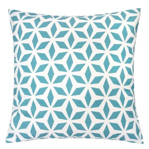 ChicFurnit Bed Pillows Crystal Burst Home Pillow Velvet Decor Pillow with Hidden Zipper Cotton Pillows for Living Room Decoration, Blue, 20"*1"*20" - 1 of 4