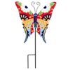 The Lakeside Collection Colorful Talavera-Inspired Garden Stakes - 4 of 4