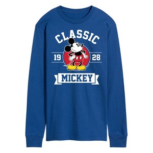 Men's - Disney - Classic Mickey Long Sleeve Graphic T-Shirt - 1 of 4