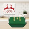Courtside Market ‘Tis The Season Candle Collection ~ Evergreen Mist 20 oz Soy Wax Candle with Decorative Art Lid - 2 of 3