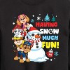 Boys' - Paw Patrol - Having Snow Much Fun Graphic Long Sleeve Fleece Sweatshirt - 2 of 4