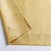 GoodGram Montauk Accents 2 Pack Ultra Luxurious Faux Silk Sheer Grommet Top Curtain Panels - 3 of 3