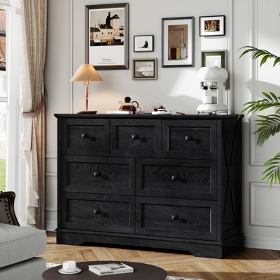 Farmhouse Wood Dresser for Bedroom