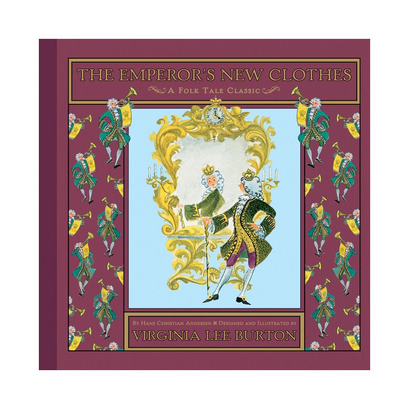 The Emperor's New Clothes - (Folk Tale Classics) by  Hans Christian Andersen (Hardcover), 1 of 2