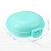 Unique Bargains Travel Portable Soap Box 3.58"x3.46"x1.69" 1 Pc - 4 of 4