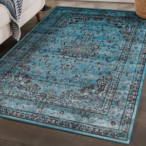 Luxe Weavers Oriental Medallion Area Rug - 1 of 4