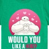 Boys' - Disney - Big Hero 6 Baymax Would You Like A Hug Short Sleeve Graphic T-Shirt - 2 of 4
