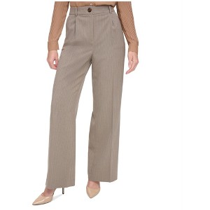 Tommy Hilfiger Womens Striped Wide Legged Casual Trouser Pants - 1 of 1