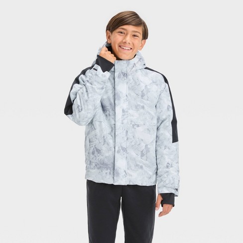 Kids' Windbreaker Jacket - All In Motion™ Olive Green L : Target