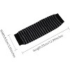 Allegra K Women's Stripe Print Knitted Fingerless Elbow Length Gloves Warmers One Size 1 Pair - 3 of 4