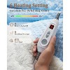 Heated Blanket Throw Twin Queen King, Waffle Weave Electric Throw Blanket Fast Heating with LCD Controller, Auto Off, ETL Certified, Machine Wash - 4 of 4
