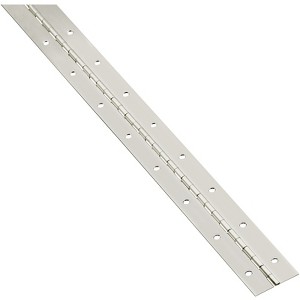National Hardware 30 in. L Silver Nickel Continuous Hinge 1 pk - 1 of 1