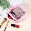 Unique Bargains Women's Waterproof Clear Makeup Bag 1 Pc - 4 of 4