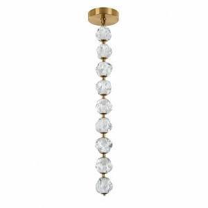 Craftmade Lighting Jackie 1 - Light Pendant in  Satin Brass - 1 of 1