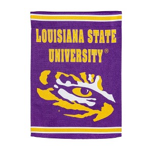 Evergreen Louisiana State University House Flag 28 x 44 Inches Outdoor Decor for Homes and Gardens - 1 of 3
